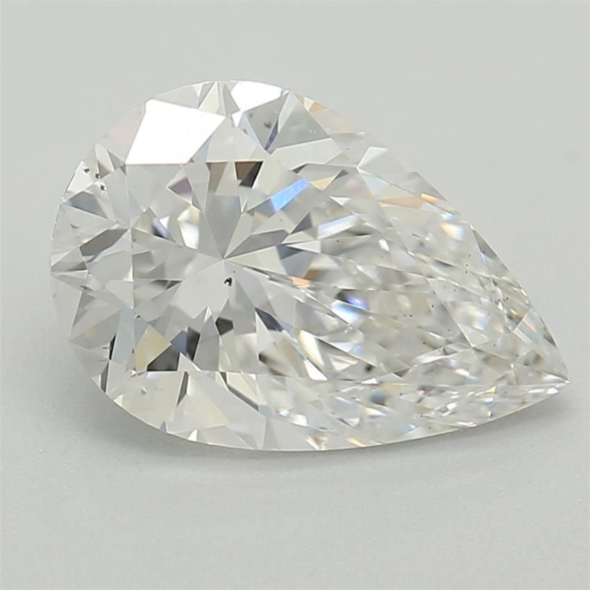 1.09ct E VS2 Rare Carat Ideal Cut Pear Lab Grown Diamond