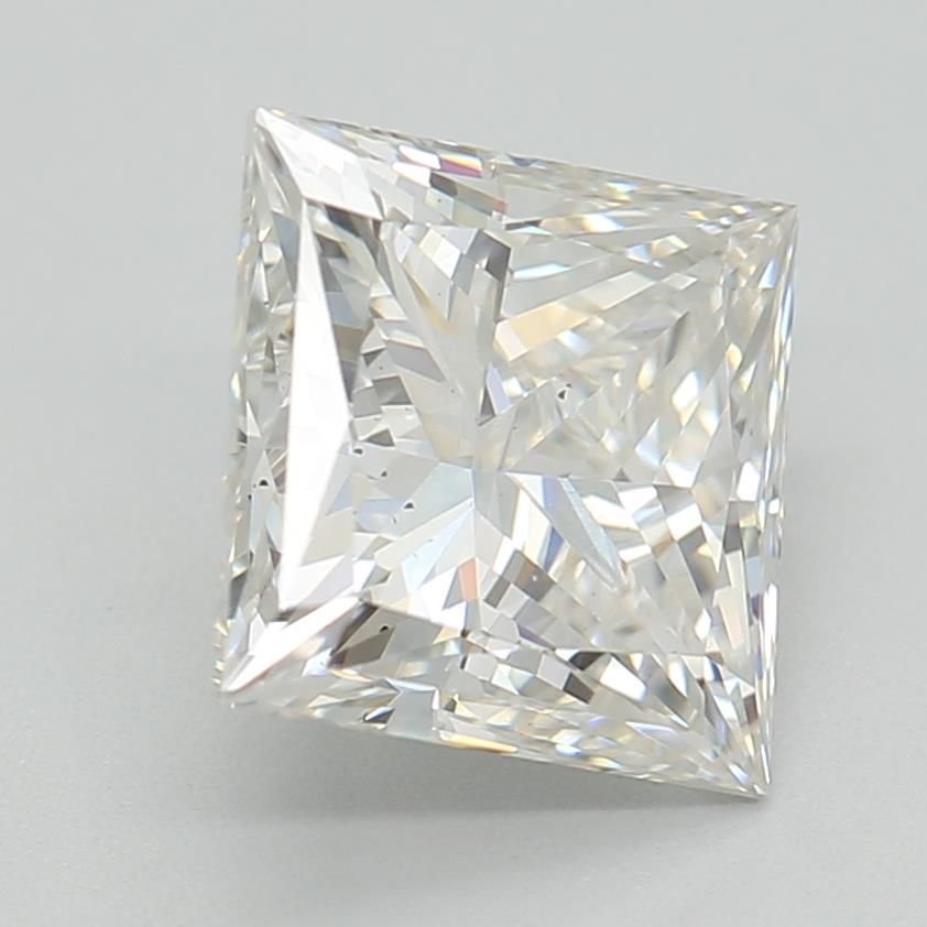 1.28ct G SI1 Rare Carat Ideal Cut Princess Lab Grown Diamond