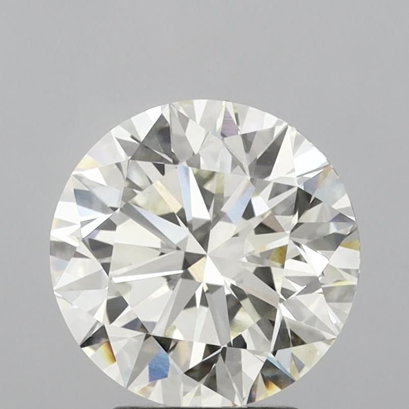 3.57ct J VVS2 Excellent Cut Round Lab Grown Diamond