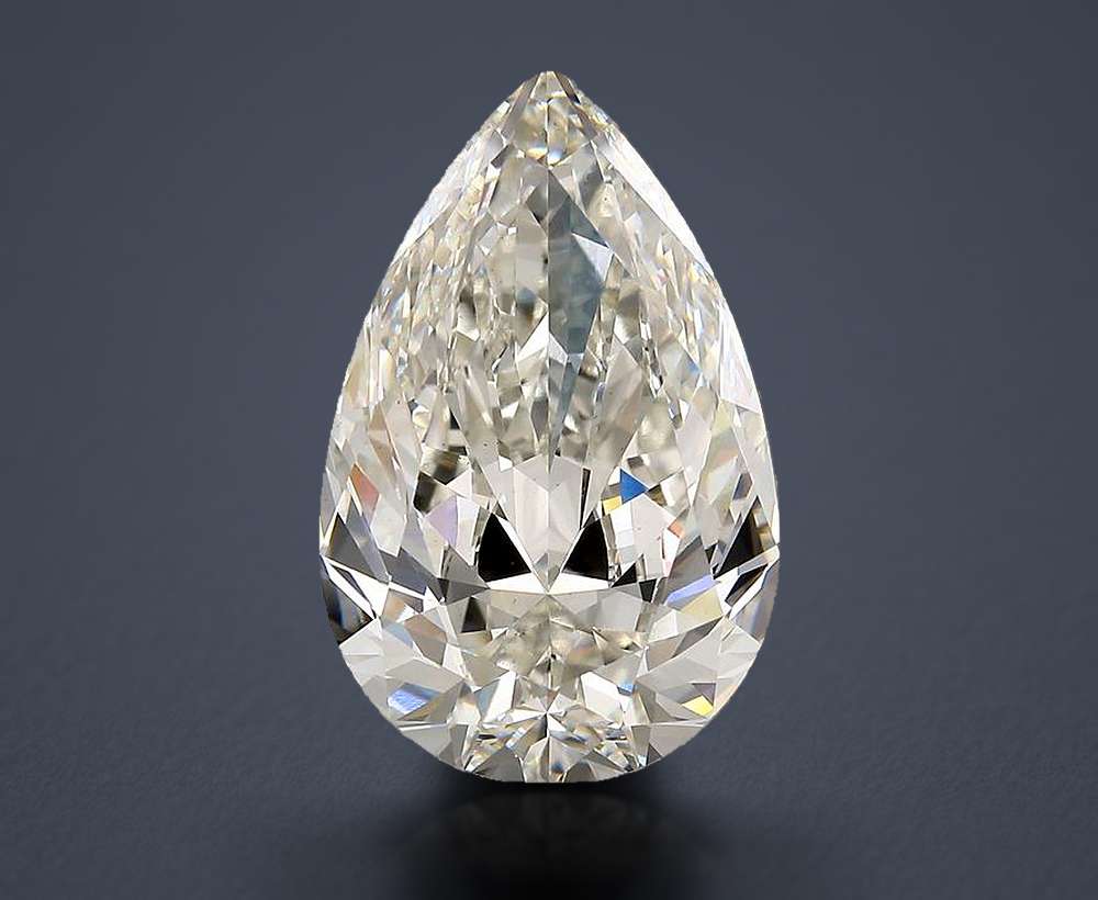 10.01 Carat Pear Lab Diamond