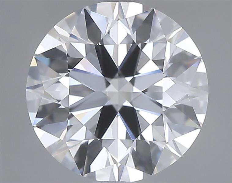 1.93ct D FL Rare Carat Ideal Cut Round Diamond