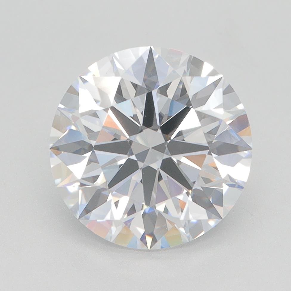 2.78ct D VS1 Rare Carat Ideal Cut Round Lab Grown Diamond