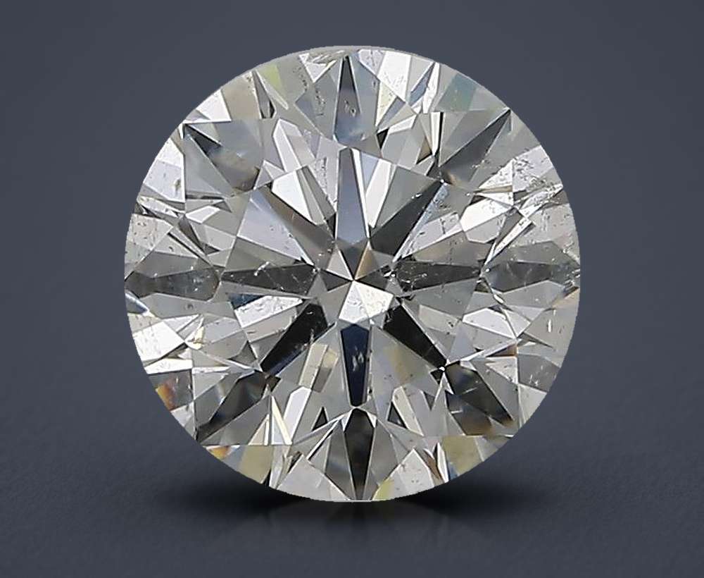 3.01 Carat Round Natural Diamond