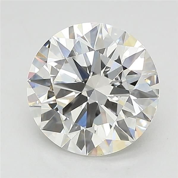 2.11ct F VS2 Rare Carat Ideal Cut Round Lab Grown Diamond