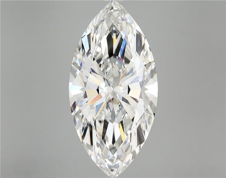 8.04ct F VS1 Rare Carat Ideal Cut Marquise Lab Grown Diamond