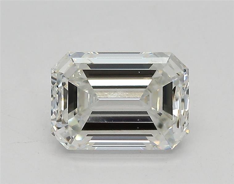 1.52ct F VVS2 Rare Carat Ideal Cut Emerald Lab Grown Diamond