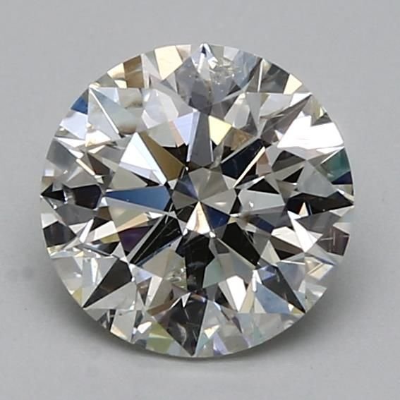 1.51ct J SI2 Rare Carat Ideal Cut Round Diamond