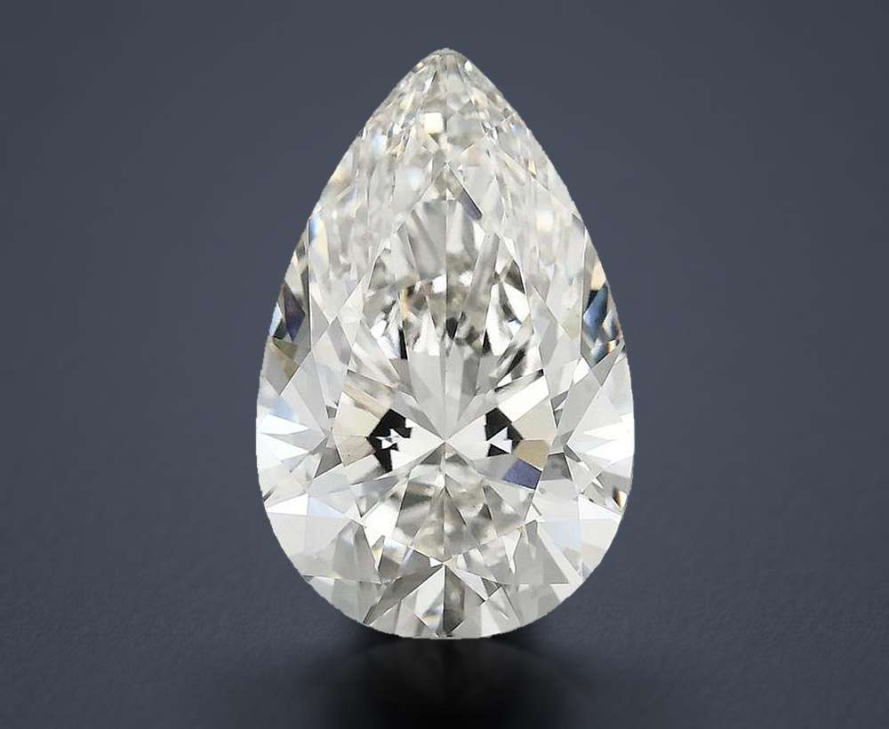 6.10 Carat Pear Lab Diamond