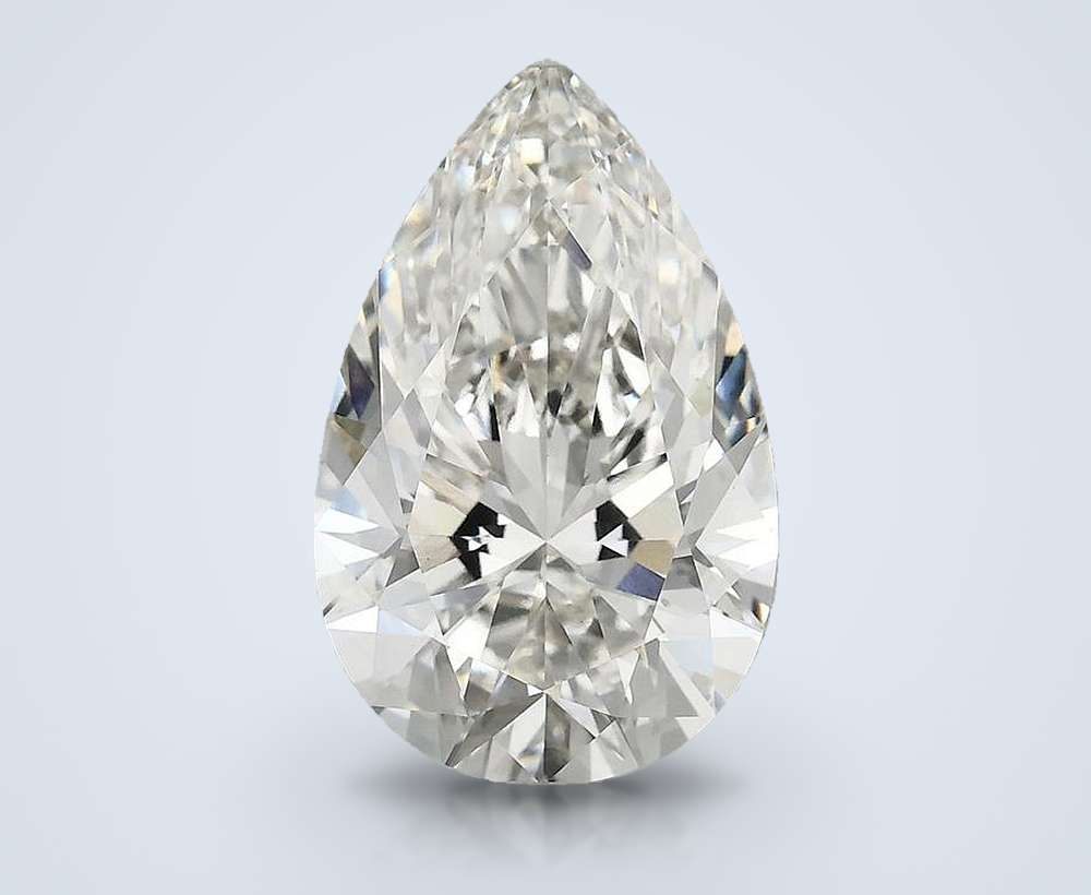 6.10 Carat Pear Lab Diamond