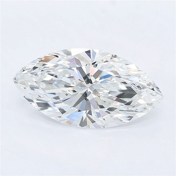 2.56ct E VVS2 Rare Carat Ideal Cut Marquise Lab Grown Diamond