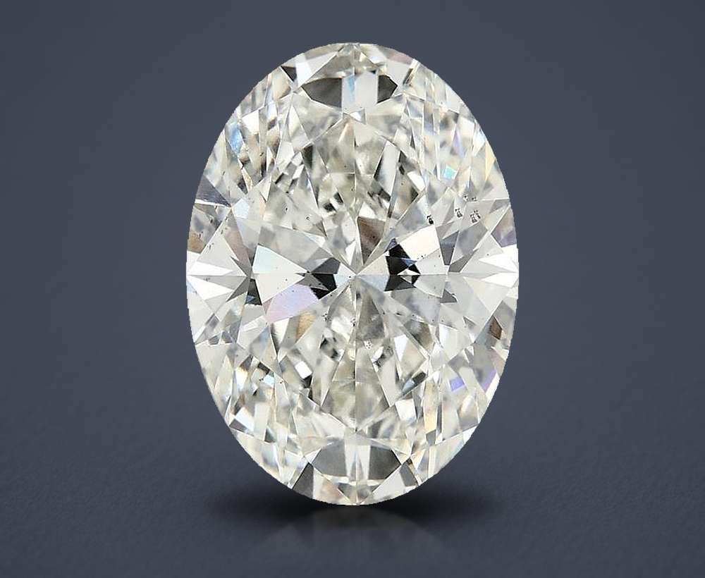 4.10 Carat Oval Lab Diamond