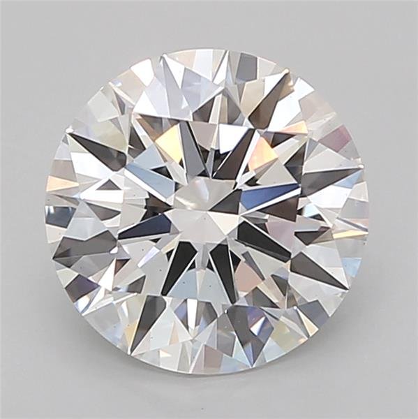 2.75ct F VS2 Rare Carat Ideal Cut Round Lab Grown Diamond