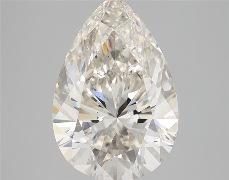 2.51ct H VS2 Rare Carat Ideal Cut Pear Lab Grown Diamond