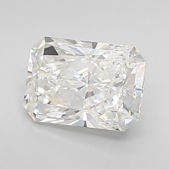 1.51ct F VVS2 Very Good Cut Radiant Lab Grown Diamond