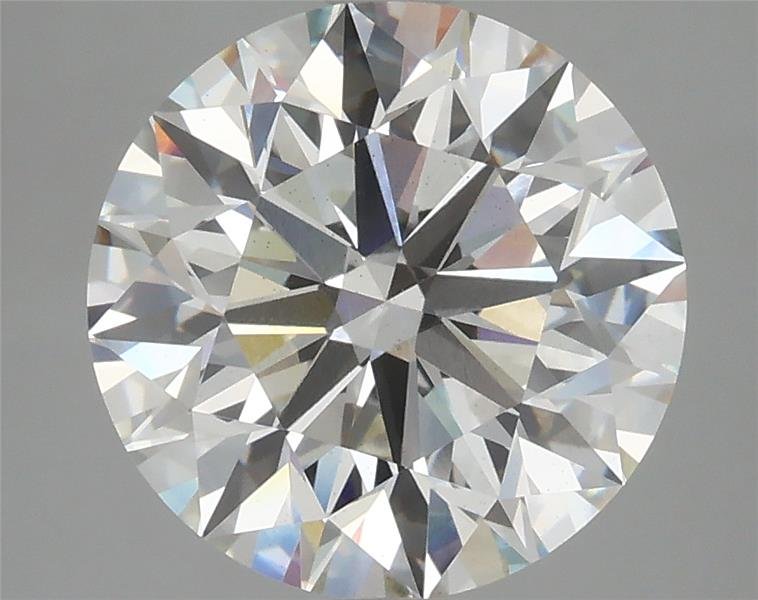 4.12ct H VS1 Excellent Cut Round Lab Grown Diamond