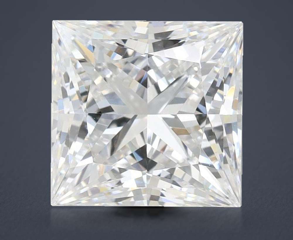 2.90 Carat Princess Lab Diamond