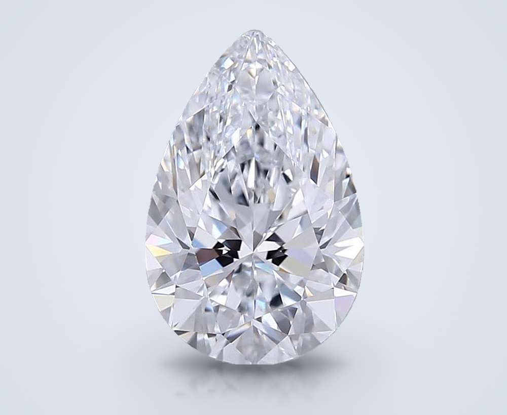 3.04 Carat Pear Lab Diamond