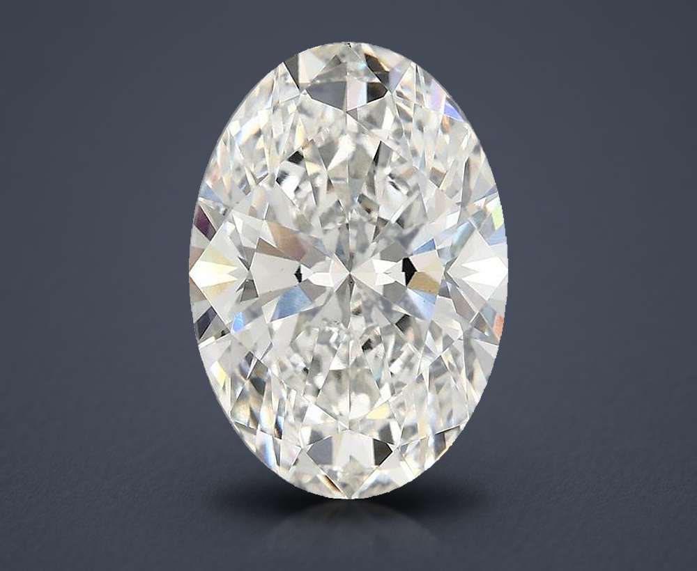 4.10 Carat Oval Lab Diamond