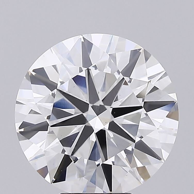 6.10ct F VS1 Excellent Cut Round Lab Grown Diamond