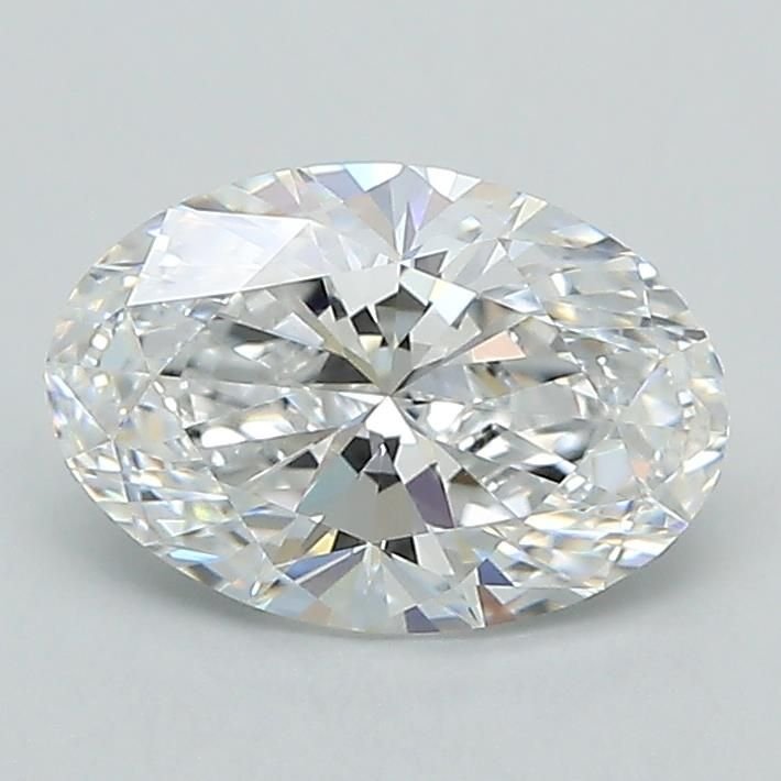 1.07ct D VVS2 Rare Carat Ideal Cut Oval Lab Grown Diamond