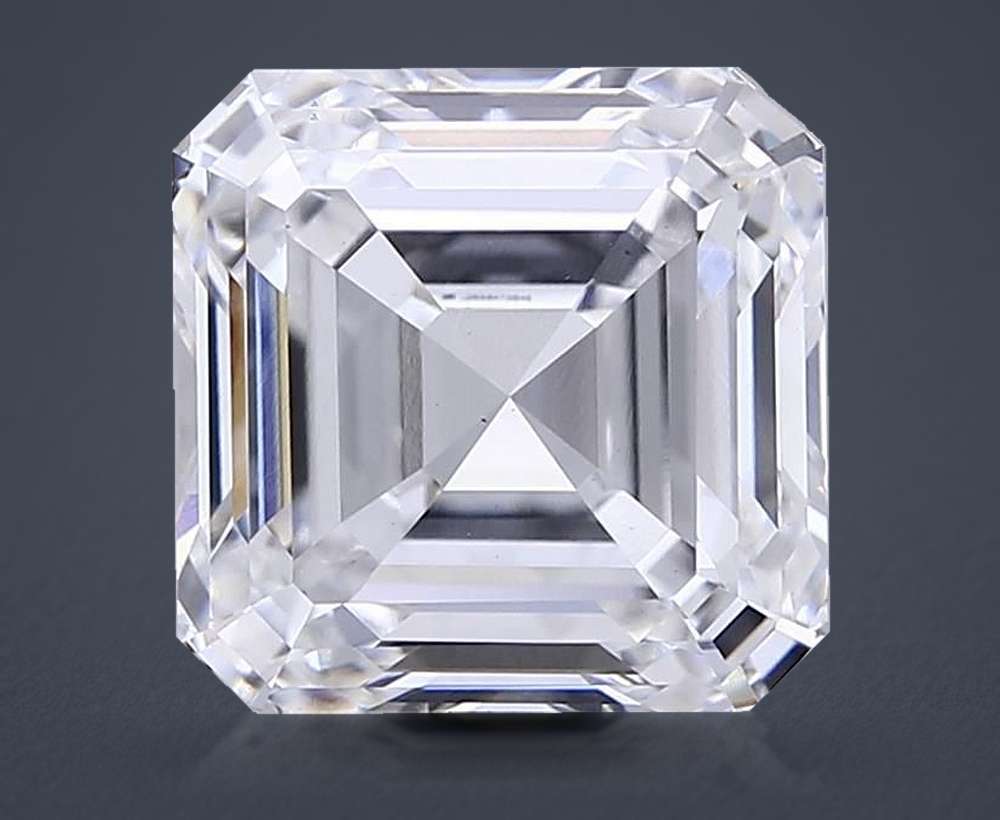 6.08 Carat Asscher Lab Diamond