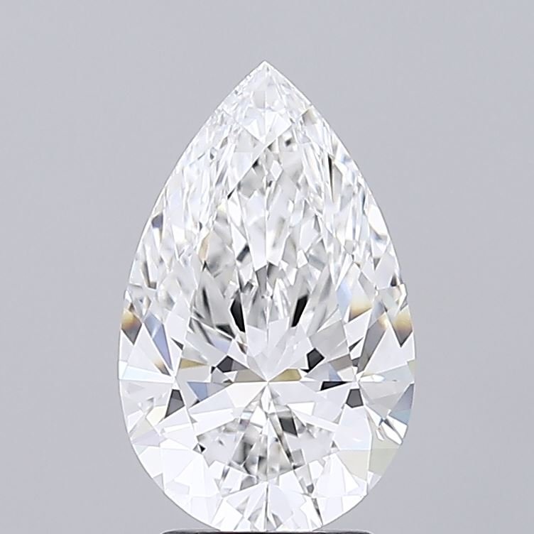 2.96 Carat Pear Lab Diamond