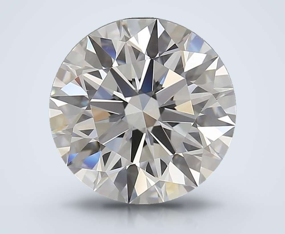 4.00 Carat Round Lab Diamond