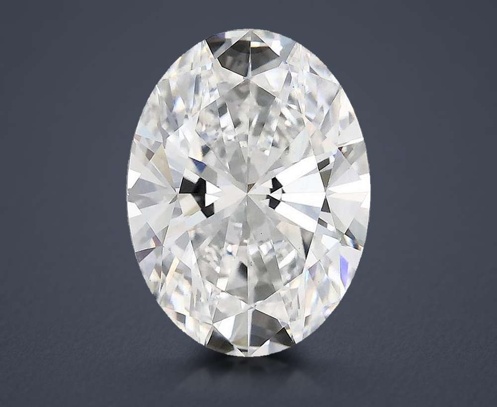 3.00 Carat Oval Lab Diamond