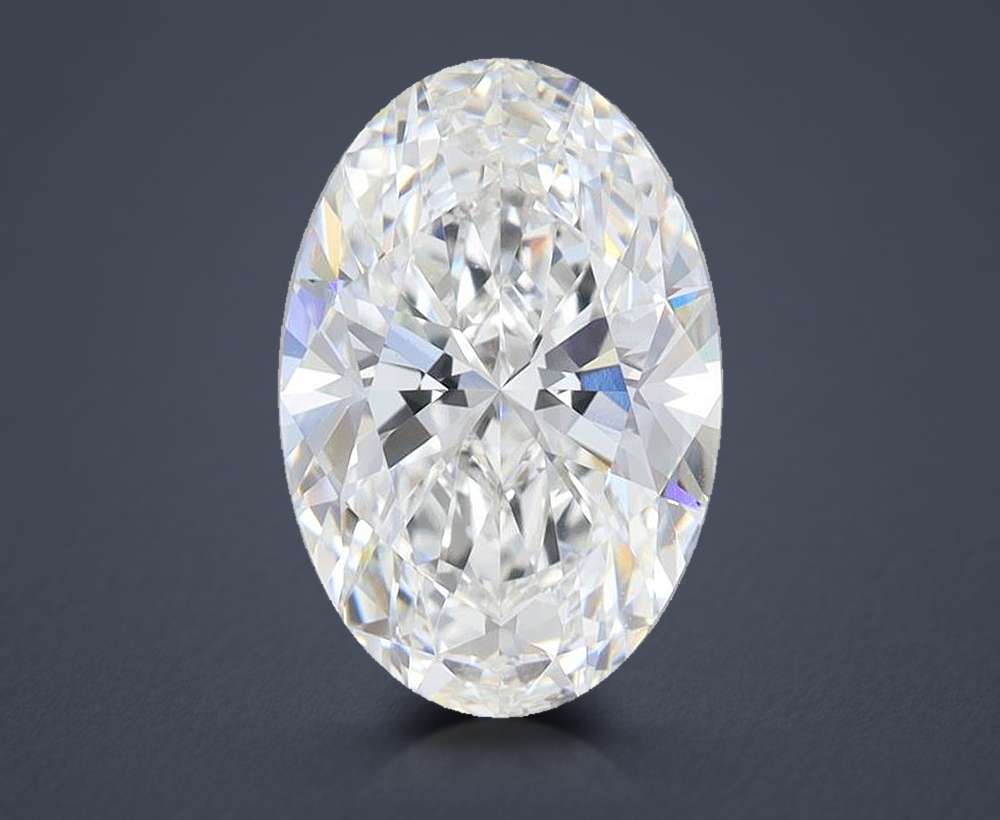 3.40 Carat Oval Lab Diamond