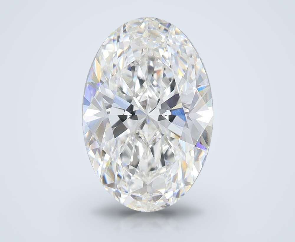 3.40 Carat Oval Lab Diamond
