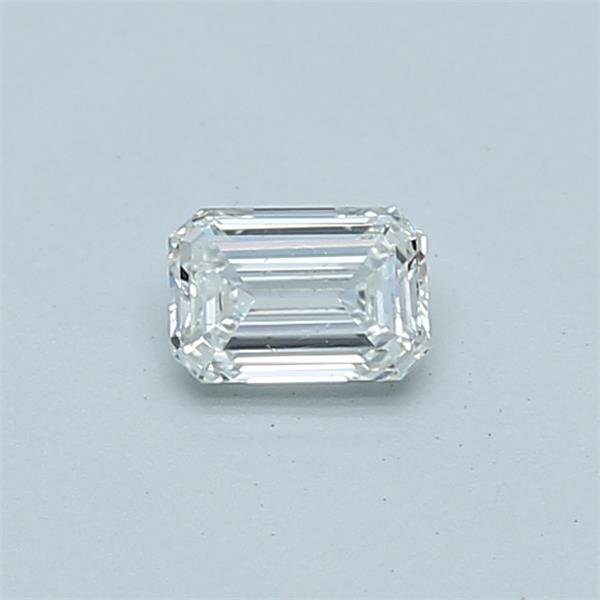 0.30ct F SI1 Rare Carat Ideal Cut Emerald Diamond