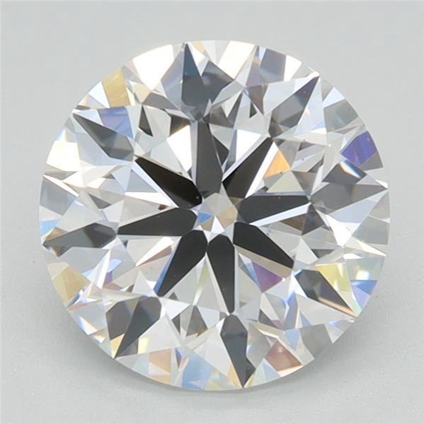 2.22ct D VS1 Rare Carat Ideal Cut Round Lab Grown Diamond