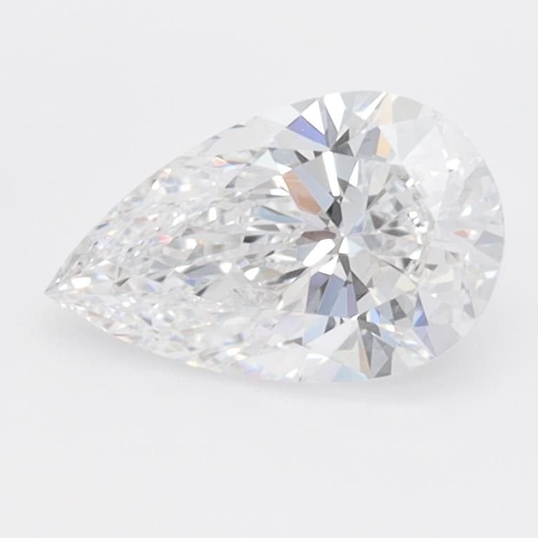 1.04ct D VVS1 Rare Carat Ideal Cut Pear Lab Grown Diamond