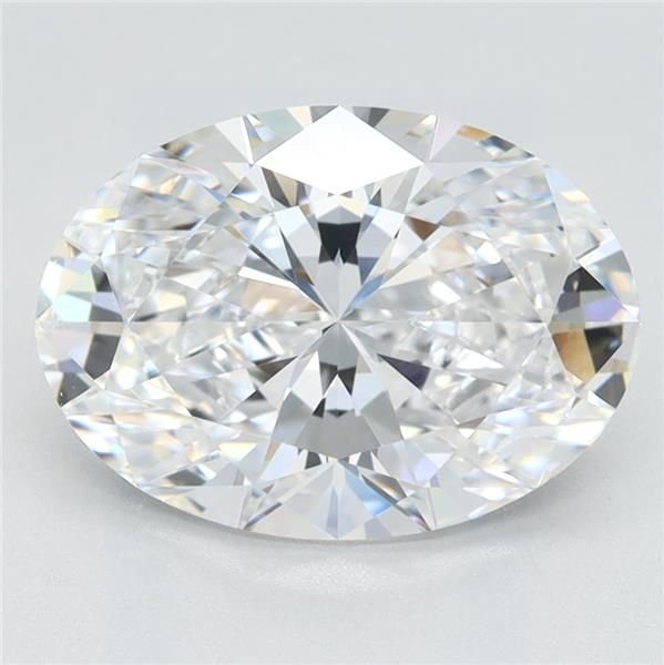 2.69ct D VVS1 Rare Carat Ideal Cut Oval Lab Grown Diamond