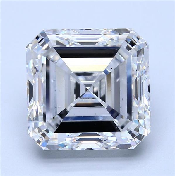 10.03ct E VS2 Very Good Cut Asscher Lab Grown Diamond