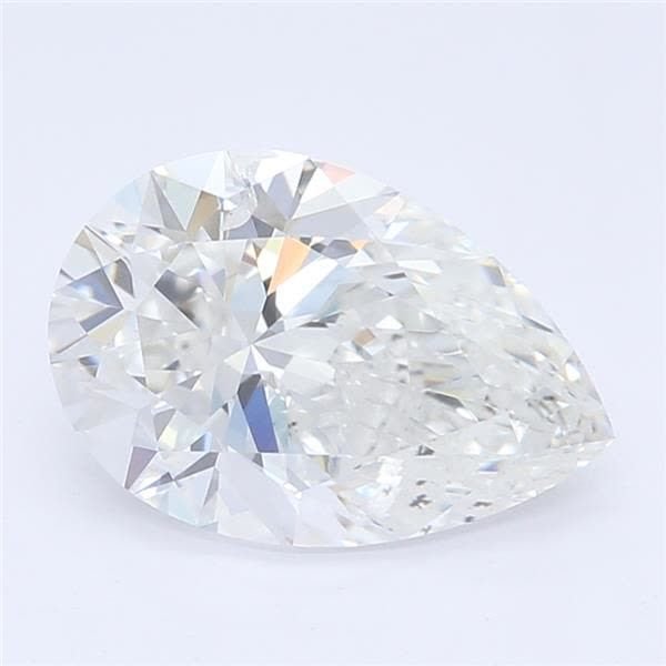 1.01ct F SI2 Rare Carat Ideal Cut Pear Lab Grown Diamond