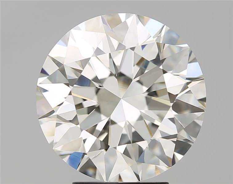 4.52ct K VVS2 Rare Carat Ideal Cut Round Diamond