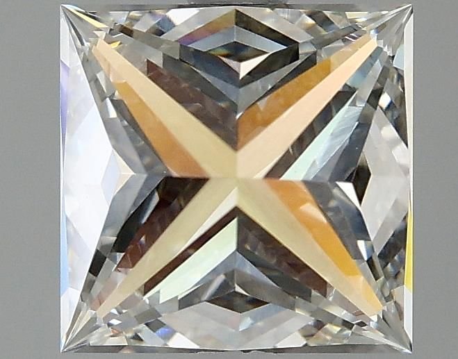 2.73ct I VVS2 Rare Carat Ideal Cut Princess Lab Grown Diamond