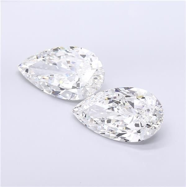 14.04ct F VS1 Very Good Cut Pear Lab Grown Diamond