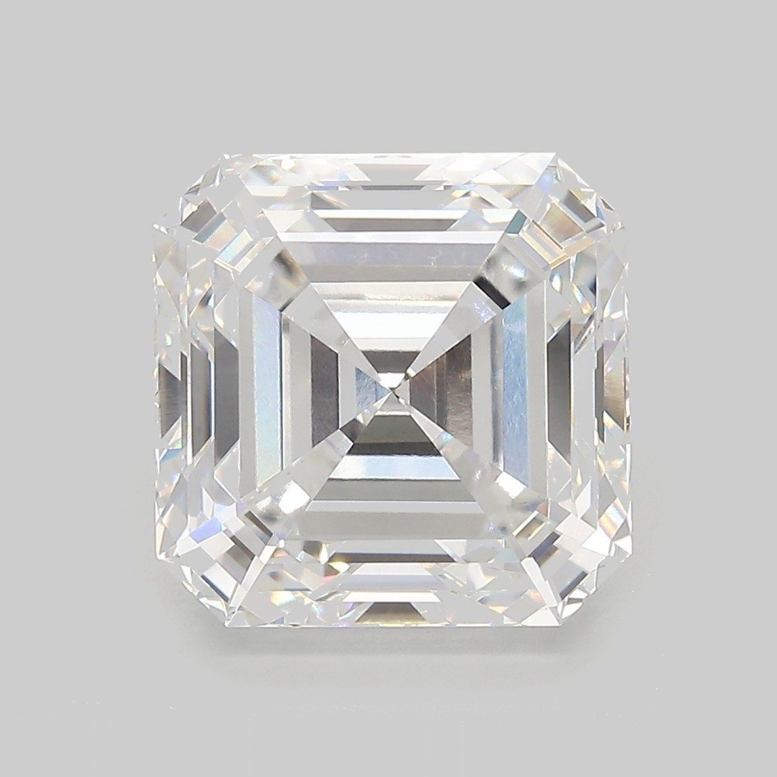 8.09ct E VVS2 Rare Carat Ideal Cut Asscher Lab Grown Diamond