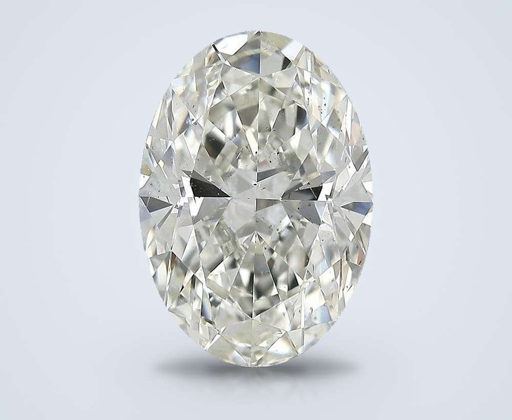 5.34 Carat Oval Natural Diamond