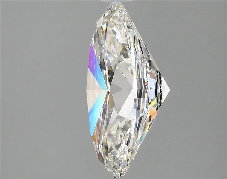 2.87ct H VS2 Rare Carat Ideal Cut Oval Lab Grown Diamond