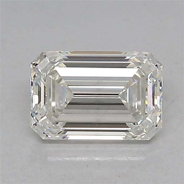 1.07ct H VS1 Rare Carat Ideal Cut Emerald Lab Grown Diamond