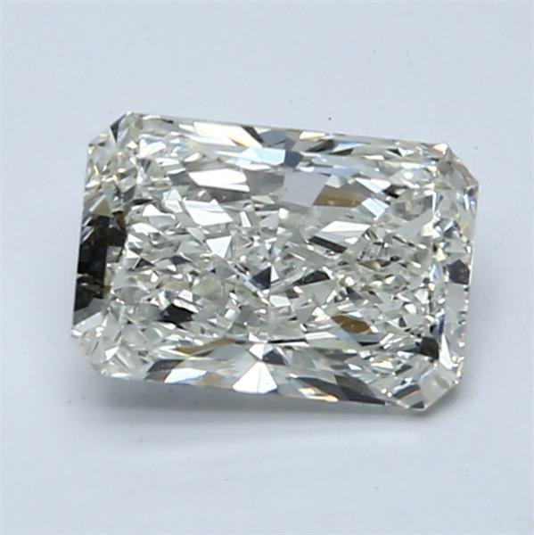 1.24ct J SI1 Rare Carat Ideal Cut Radiant Diamond