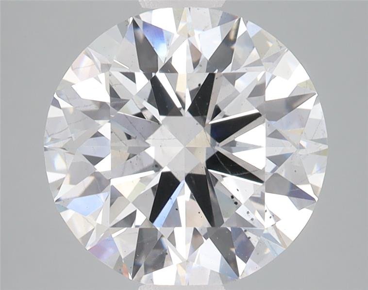 3.73ct F SI1 Rare Carat Ideal Cut Round Lab Grown Diamond