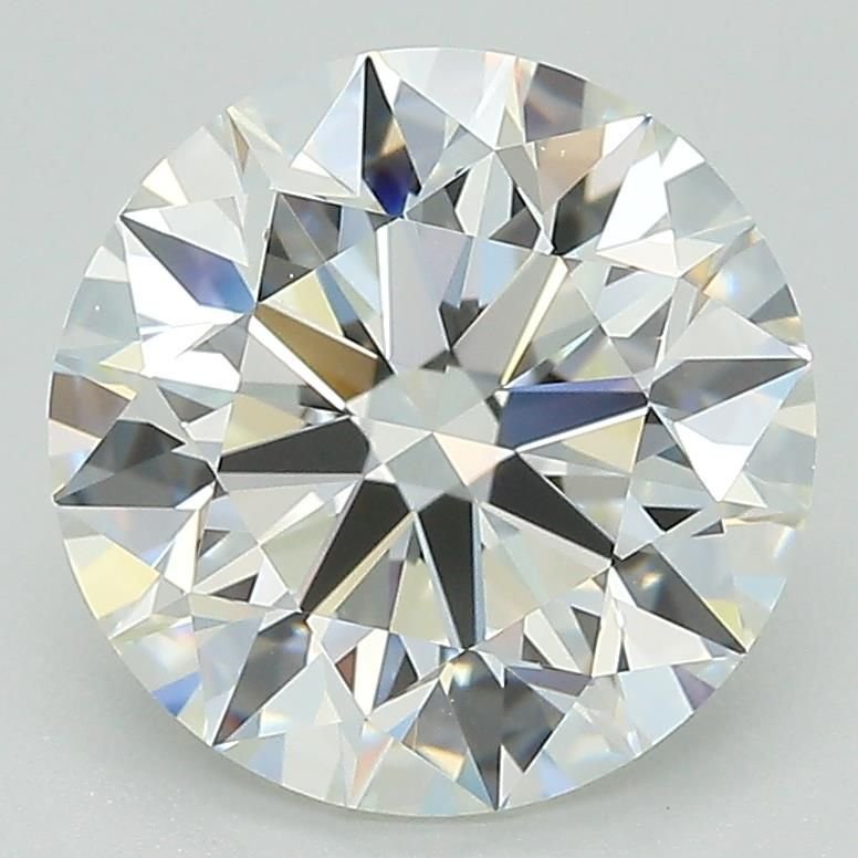 3.40ct H VVS2 Excellent Cut Round Lab Grown Diamond