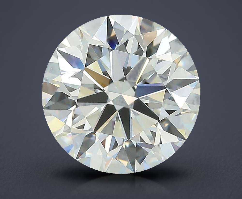 3.40 Carat Round Lab Diamond