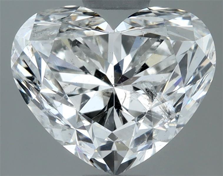 2.02ct G SI2 Rare Carat Ideal Cut Heart Diamond
