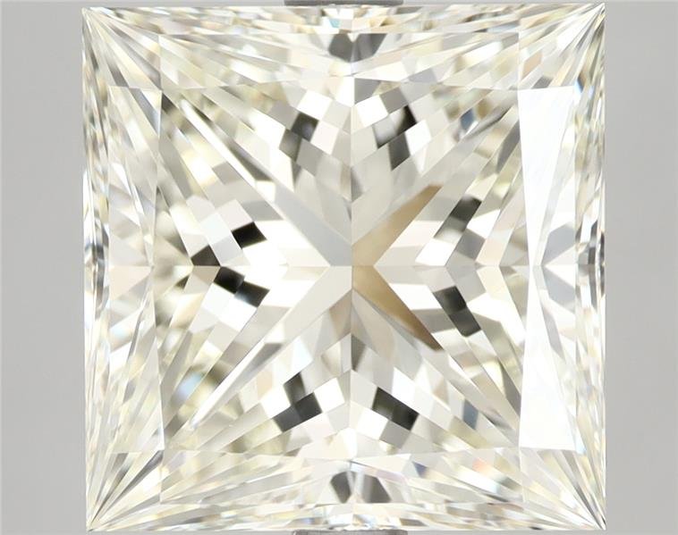 5.02ct K VVS2 Very Good Cut Princess Diamond