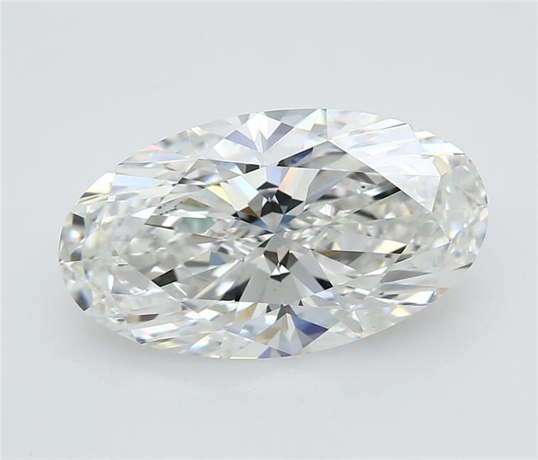 7.22 Carat Oval Lab Diamond